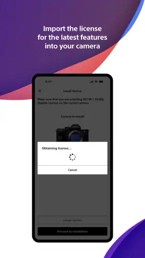 Sony | Creators' App screenshot