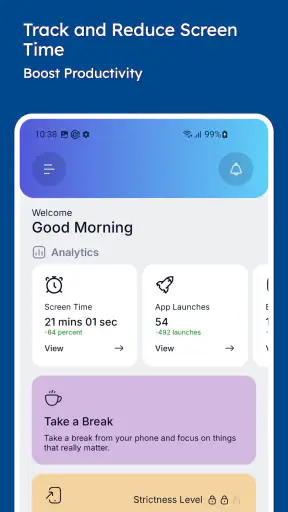 Stay Focused: Site/App Blocker screenshot