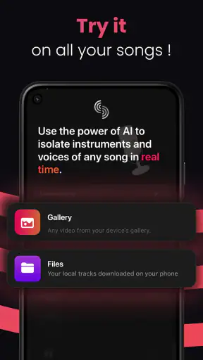 Stemz: AI Tool for Musicians screenshot
