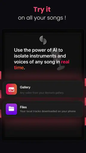 Stemz: AI Tool for Musicians screenshot