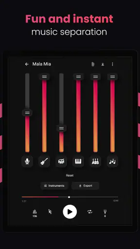 Stemz: AI Tool for Musicians screenshot