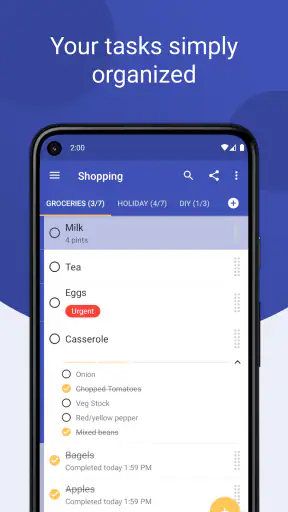 Tasks: To Do List & Reminders screenshot