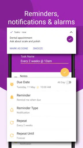 Tasks: To Do List & Reminders screenshot