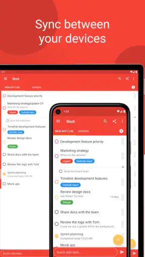 Tasks: To Do List & Reminders screenshot