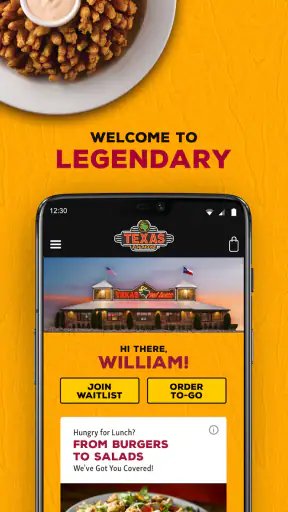 Texas Roadhouse screenshot