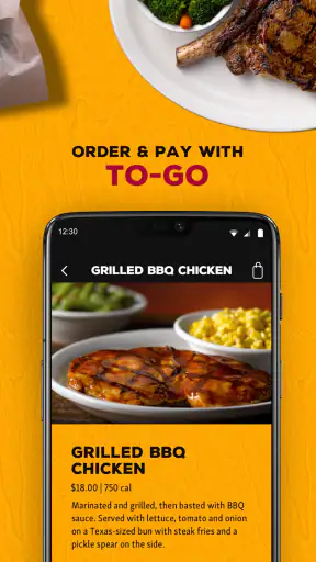 Texas Roadhouse screenshot