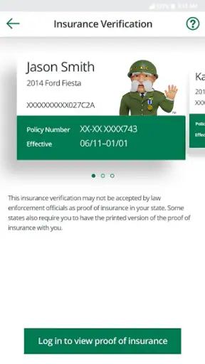 The General Insurance® App screenshot