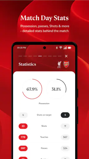 The Official Liverpool FC App screenshot