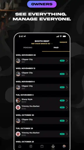 theCut: Find & Book Barbers screenshot
