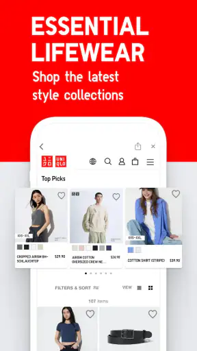 UNIQLO - Clothes Shopping screenshot