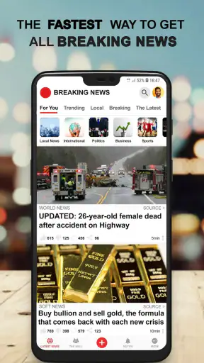 US Breaking News: Local & News screenshot