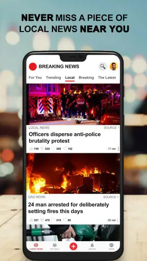 US Breaking News: Local & News screenshot