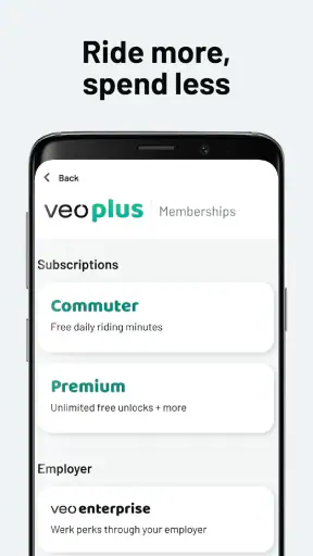 Veo - Shared Electric Vehicles screenshot