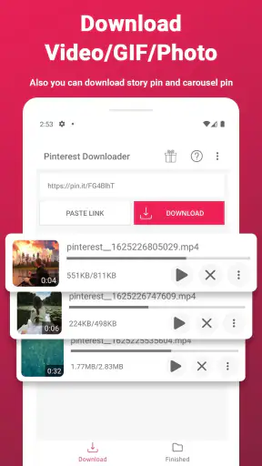 Video Downloader for Pinterest screenshot