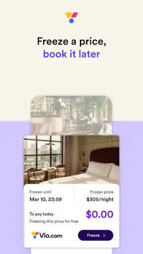 Vio: Hotels & travel deals screenshot