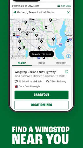 Wingstop screenshot