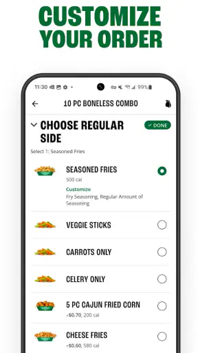 Wingstop screenshot