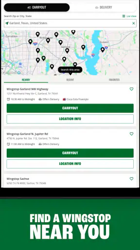 Wingstop screenshot