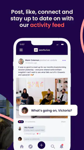 Workvivo screenshot