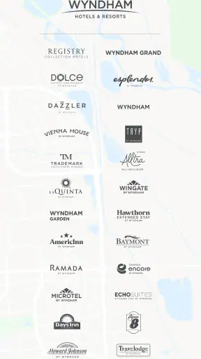 Wyndham Hotels & Resorts screenshot