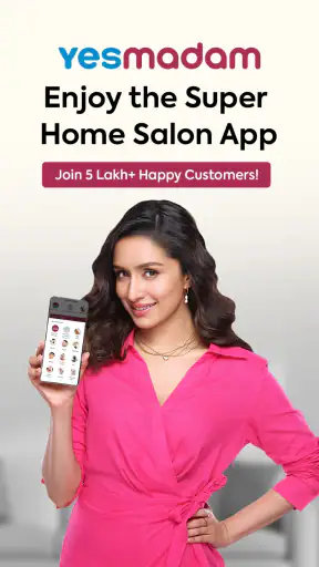 YesMadam Salon & Spa at Home screenshot
