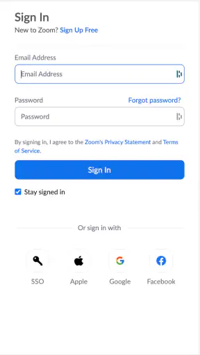 Zoom Workplace for Chromebook screenshot